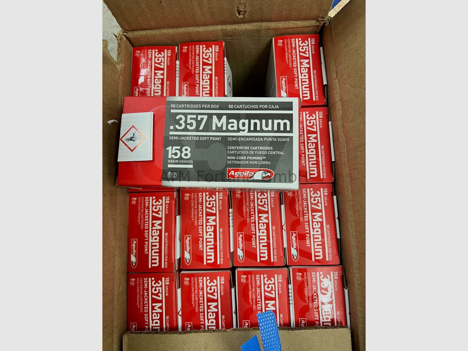 Aguila	 1000 Stück  .357 SJSP Geschoss