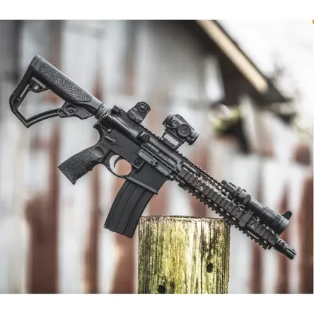 Carabine Daniel Defense DDM4 MK18 SBR FDE W/DD canon 10,3" cal. 5,56x45mm/223Rem, image 3 sur 3