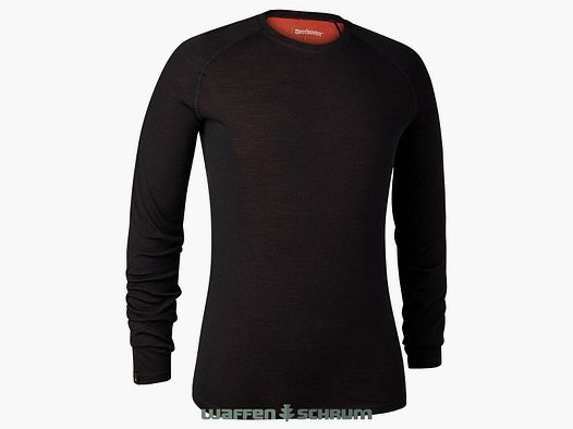 Deerhunter Unterhemd Quinn Merino Black Oak