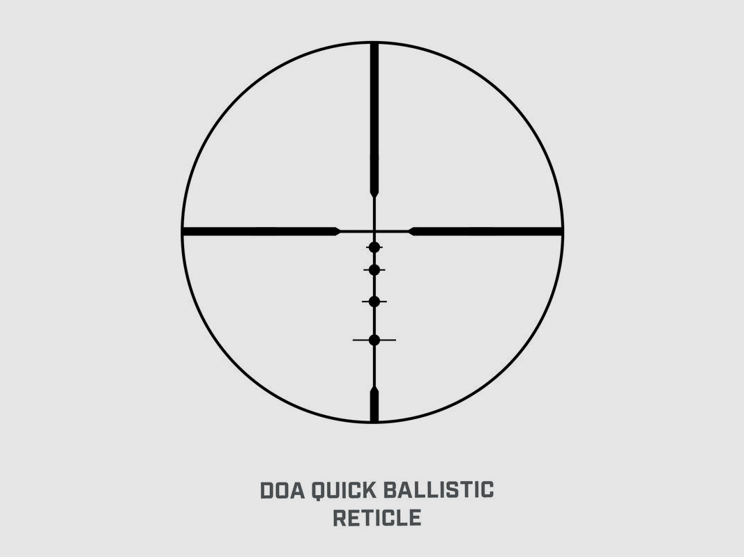 Bushnell Zielfernrohr Legend 4-12x40 DOA Quick Ballisitc SFP (2.BE) #BL4124BS11