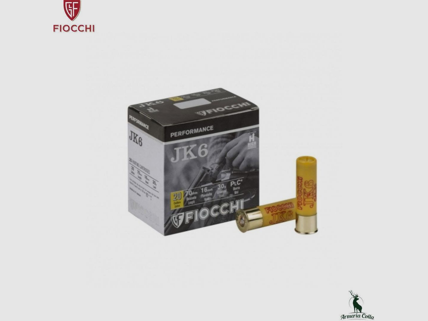 Fiocchi Munitionen Jk6 Kal. 20 gr. 30