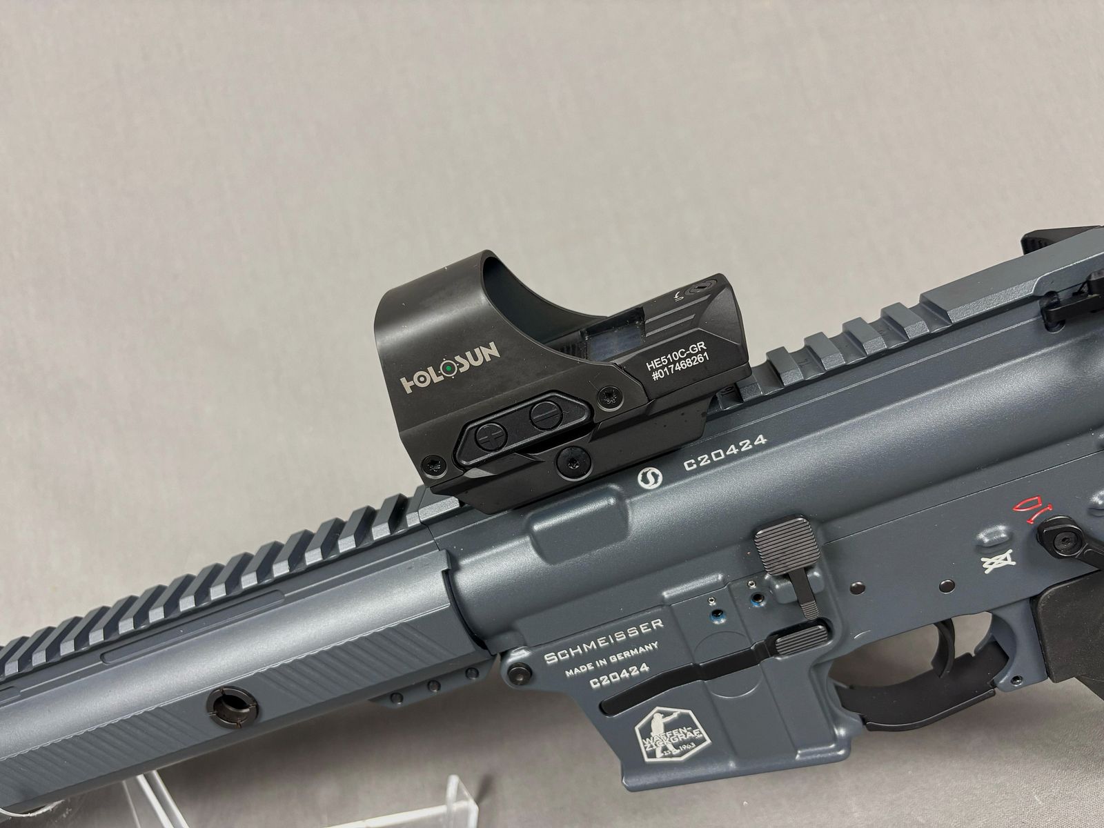 Schmeisser AR15-9 Battleship Grey in 9mm Luger