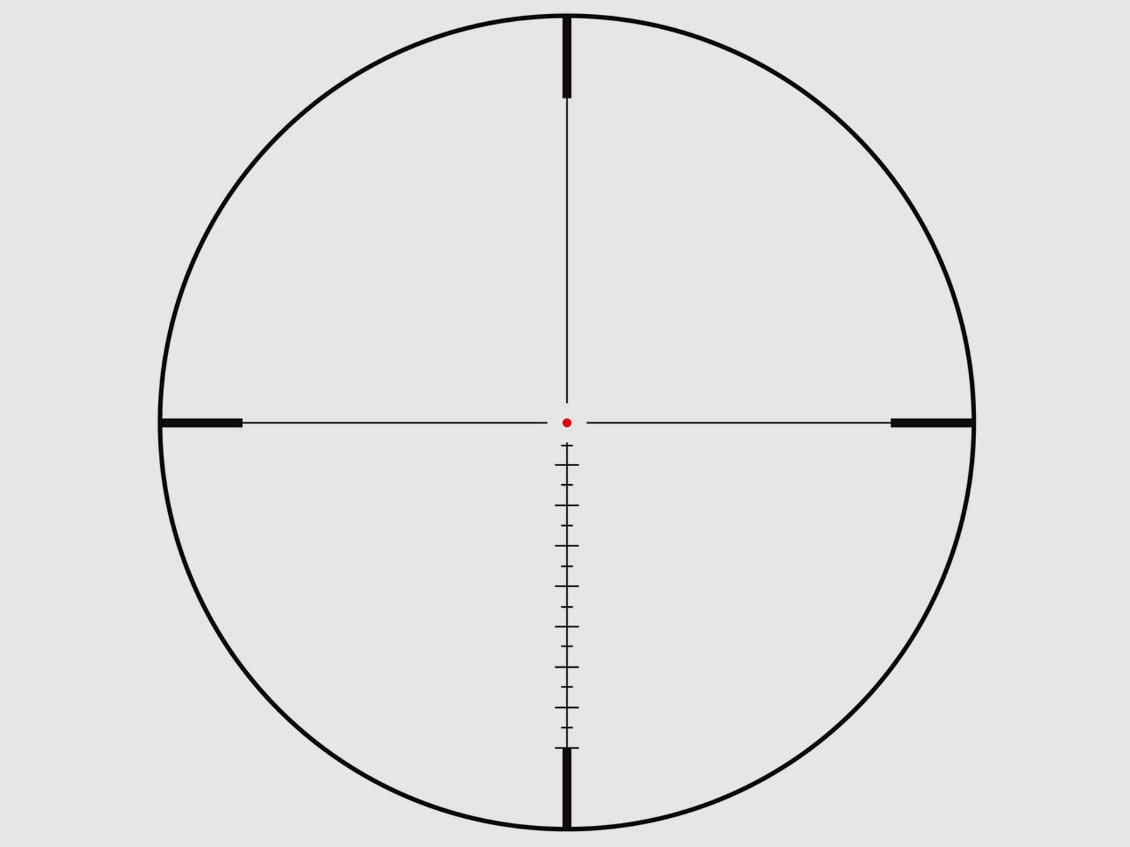 GPO RS421 SPECTRA 4x 2.5-10x44i Reticle G4i Drop 2 Image Plane