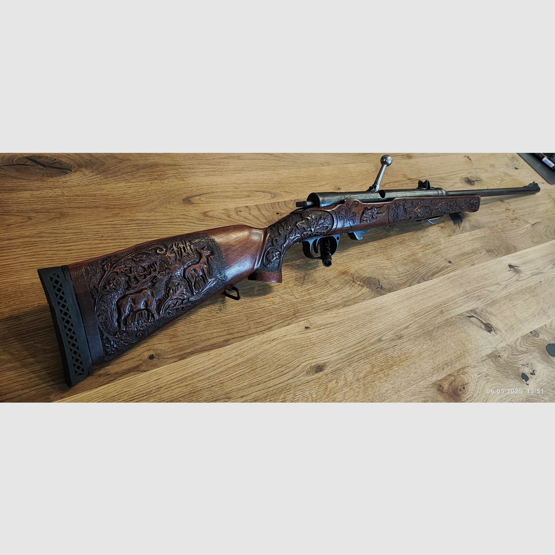 Anschütz Mod. 275 im Jagd-Schaft Sammlerstück 