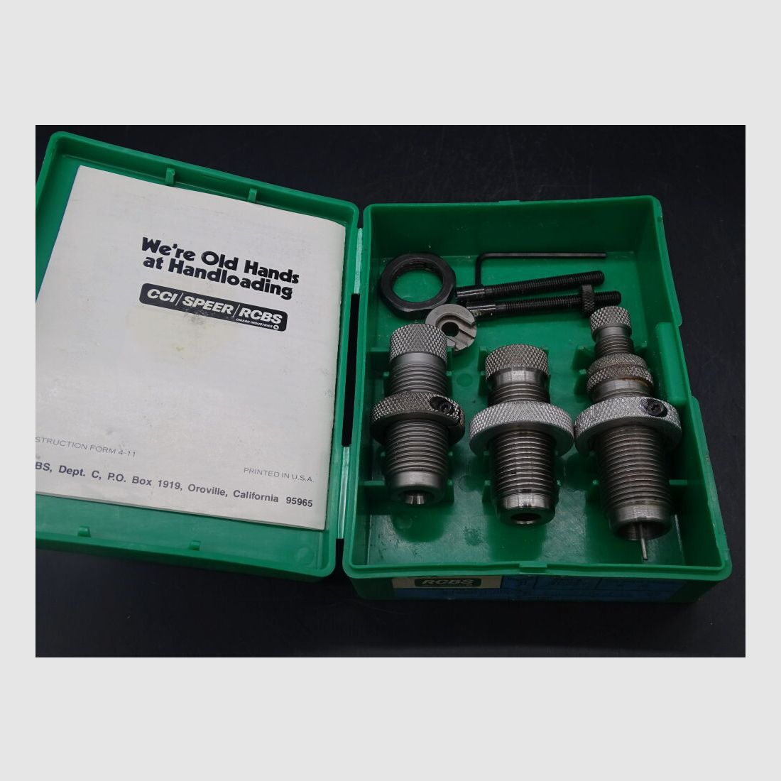 RCBS Matritzen Set # 18237 Kaliber .38 / .357