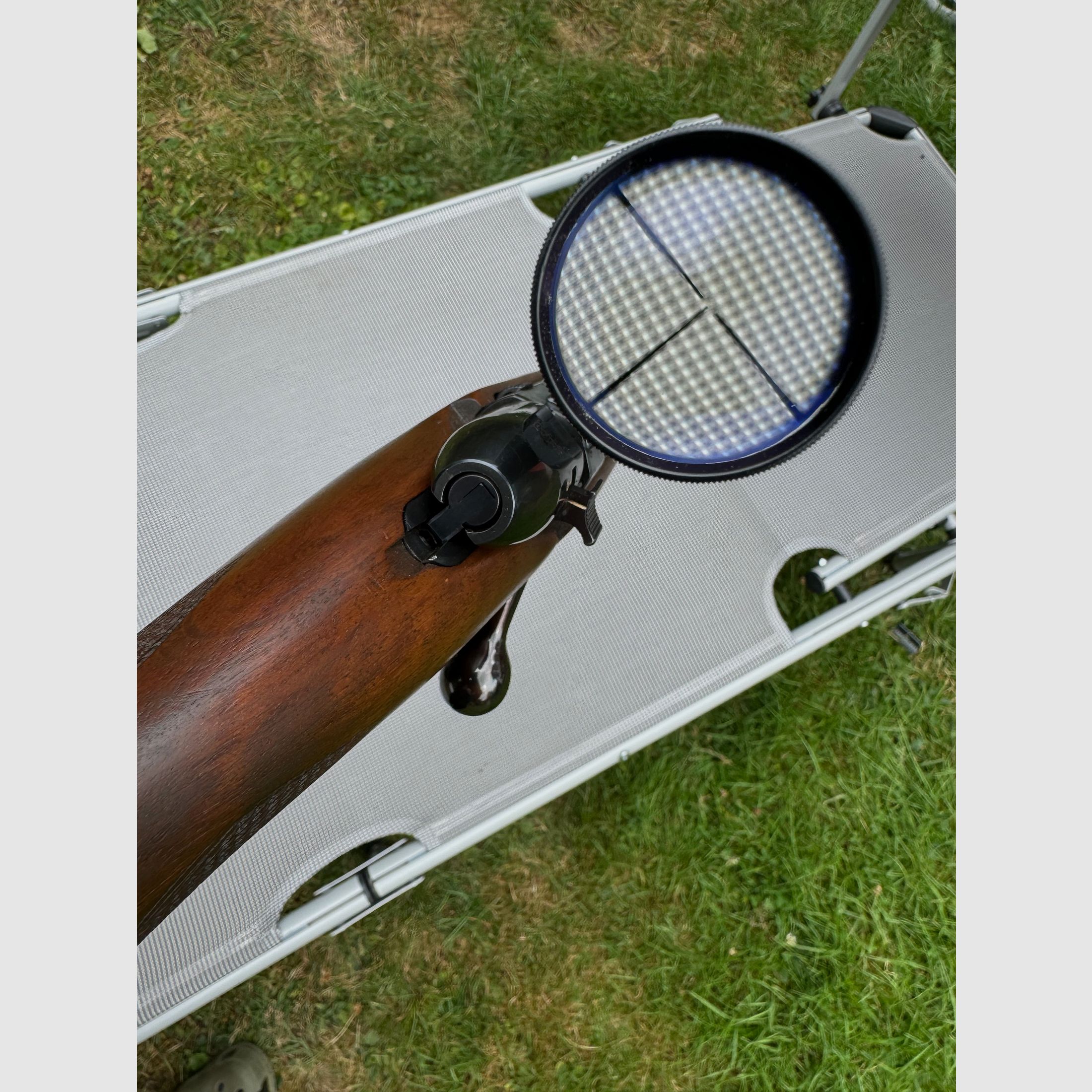 Mauser Modell 2000  .375 H&H Magnum mit Zeiss Diavari 2,5–10x50 & Suhler Einhakmontage