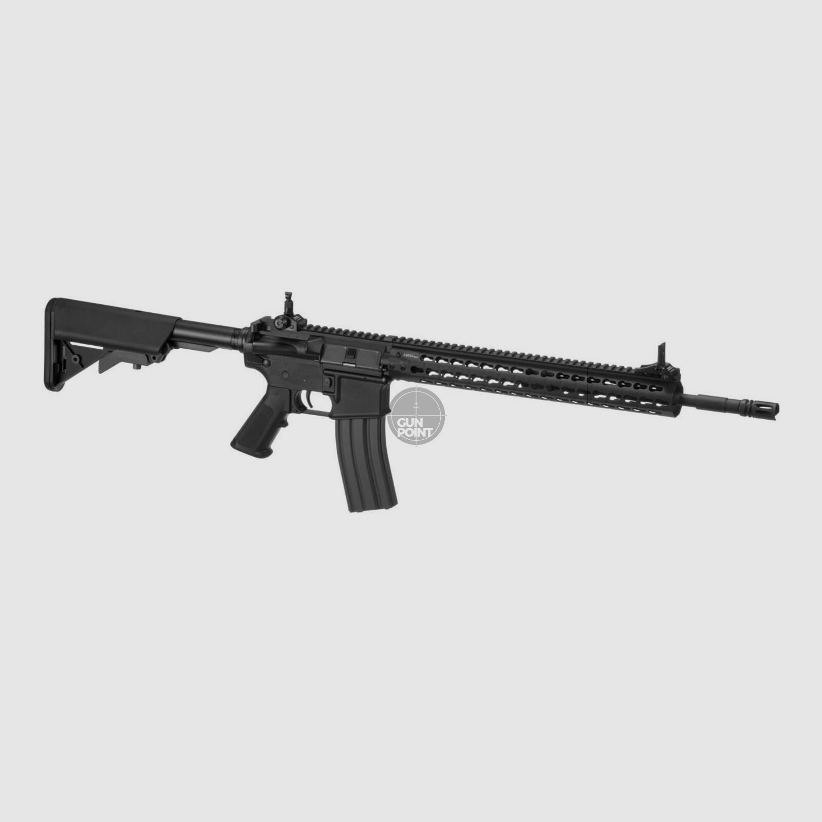 Softair - Gewehr - G&G CM15 KR APR 14.5 Inch 0.5J-Schwarz - ab 14, unter 0,5 Joule