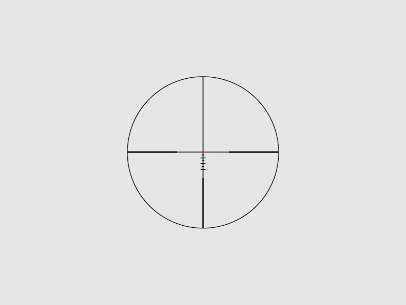 Bushnell R7 3-15x50 SFP Lunette Holdover Illuminée Fiber Dot MRAD #BU-R7-31550M2