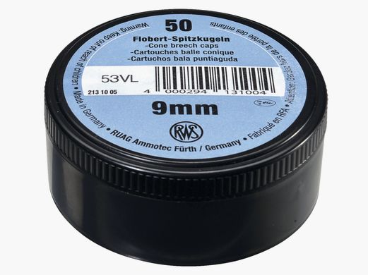 Munizioni coniche RWS x50 – 9mm Flobert