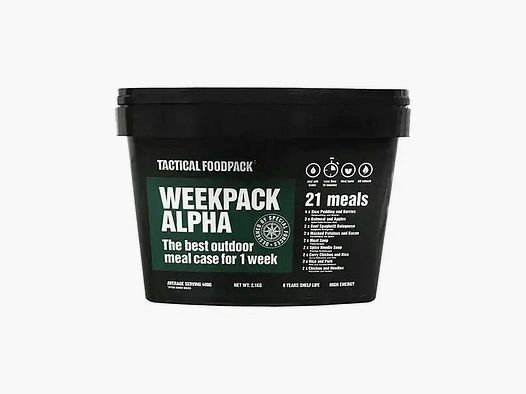 Tactical Foodpack Tactical Foodpack Weekpack Alpha