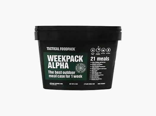 Tactical Foodpack Tactical Foodpack Weekpack Alpha