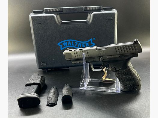 Vorführwaffe Walther halbautomatische. Pistole PPQ M2 9x19 5" 15R 9mm Luger