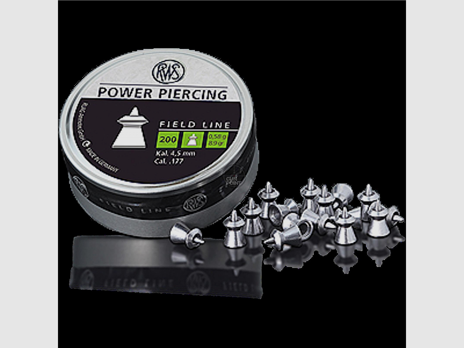 RWS Diabolos Power Piercing - Kal. 4,5 mm - 0,58g - 200 Stck.