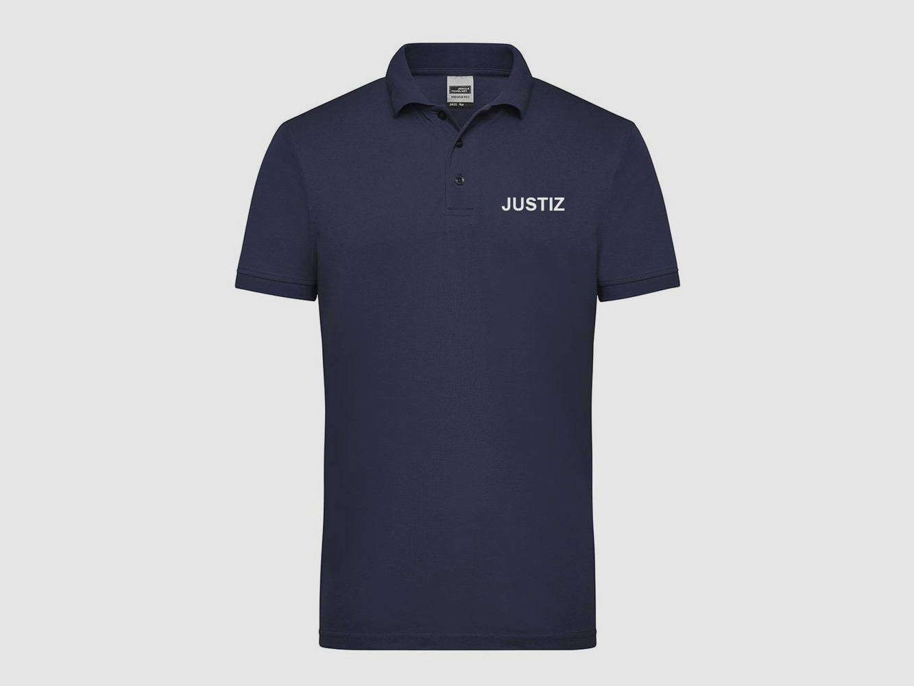 Funktions Polo für Dienst und Sport Navy Blau 2XL Justiz