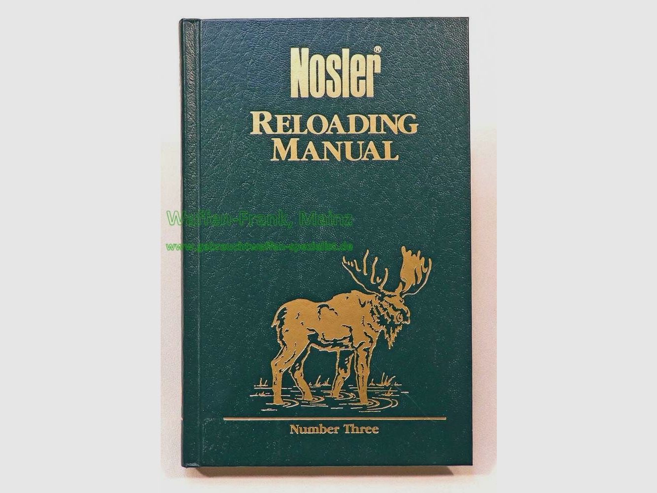 Nosler Buch Reloading Manual No. 3