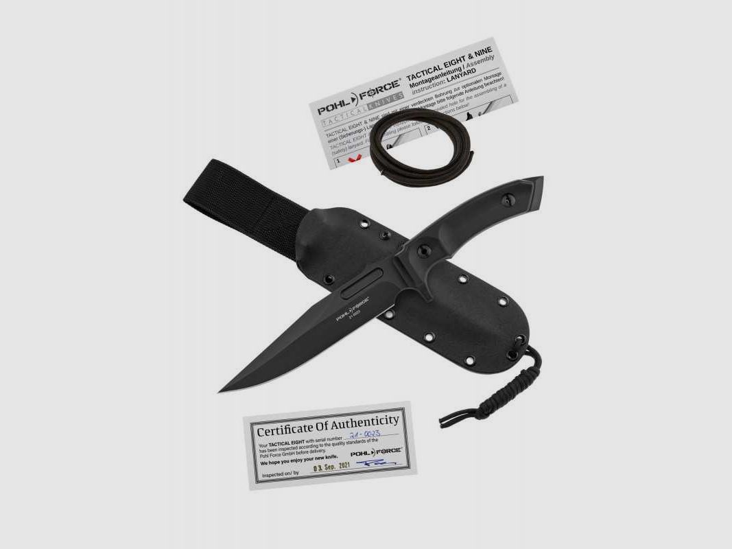 Pohl Force Messer Tactical Eight MK-8 Rambo 5 Last Blood