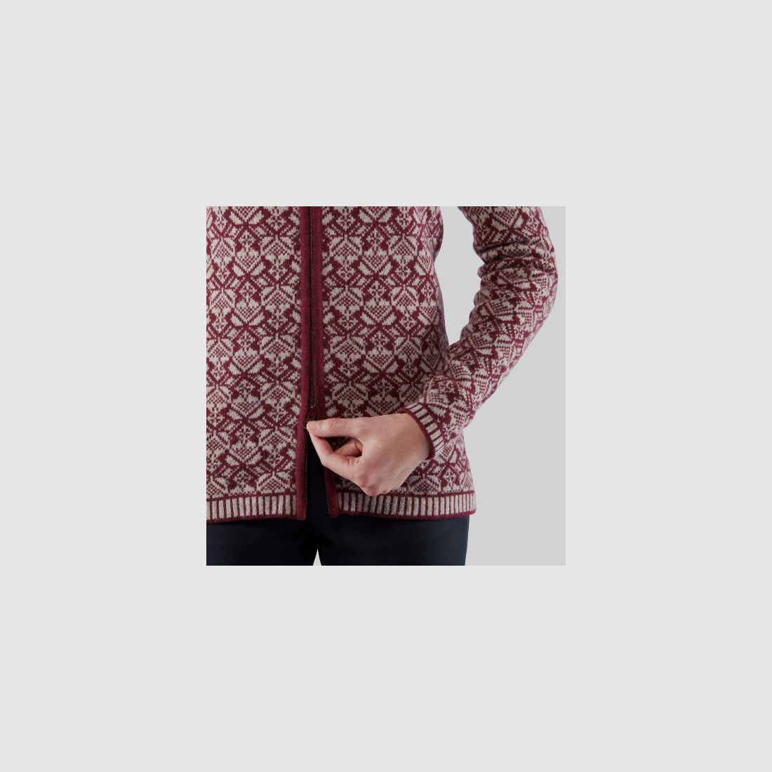 Fjällräven Damen Cardigan Snow