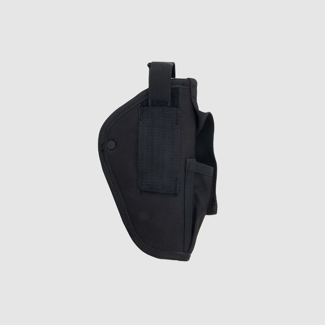 Schnellziehholster Formholster GĂĽrtelholster fĂĽr groĂźe Pistolen und Revolver mit Magazintasche Nylon links und rechts schwarz