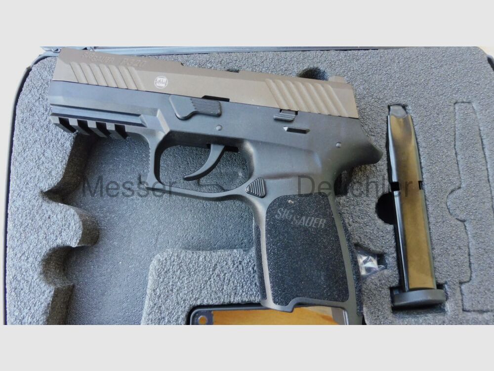 SIG Sauer	 P320 nur noch in Gold und rose-Gold