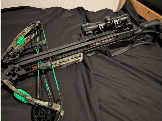 PSE Archery Compound Armbrust (190 lbs) + Visier 