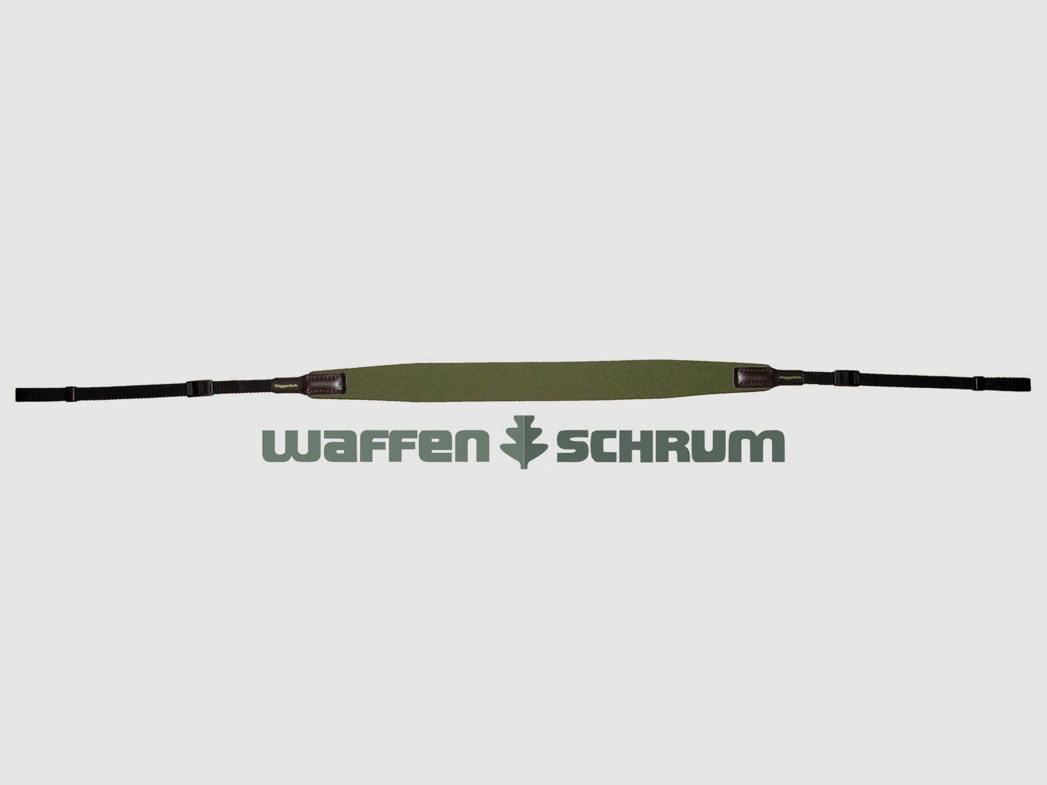 Niggeloh Fernglasriemen Neopren - oliv/grün