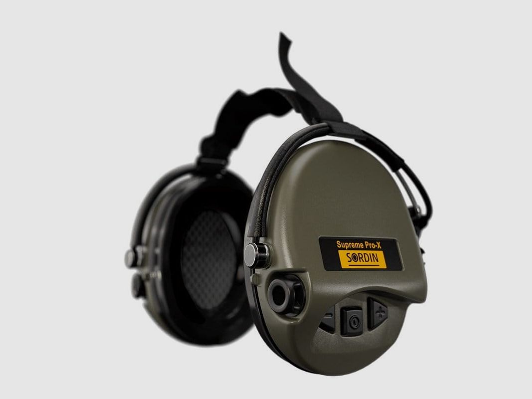 Sordin Supreme Pro X gehoorbescherming met nekband