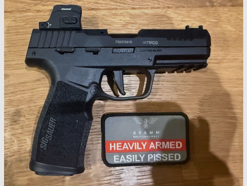 SIG SAUER P322 Czarny HV z Aimwin PE330