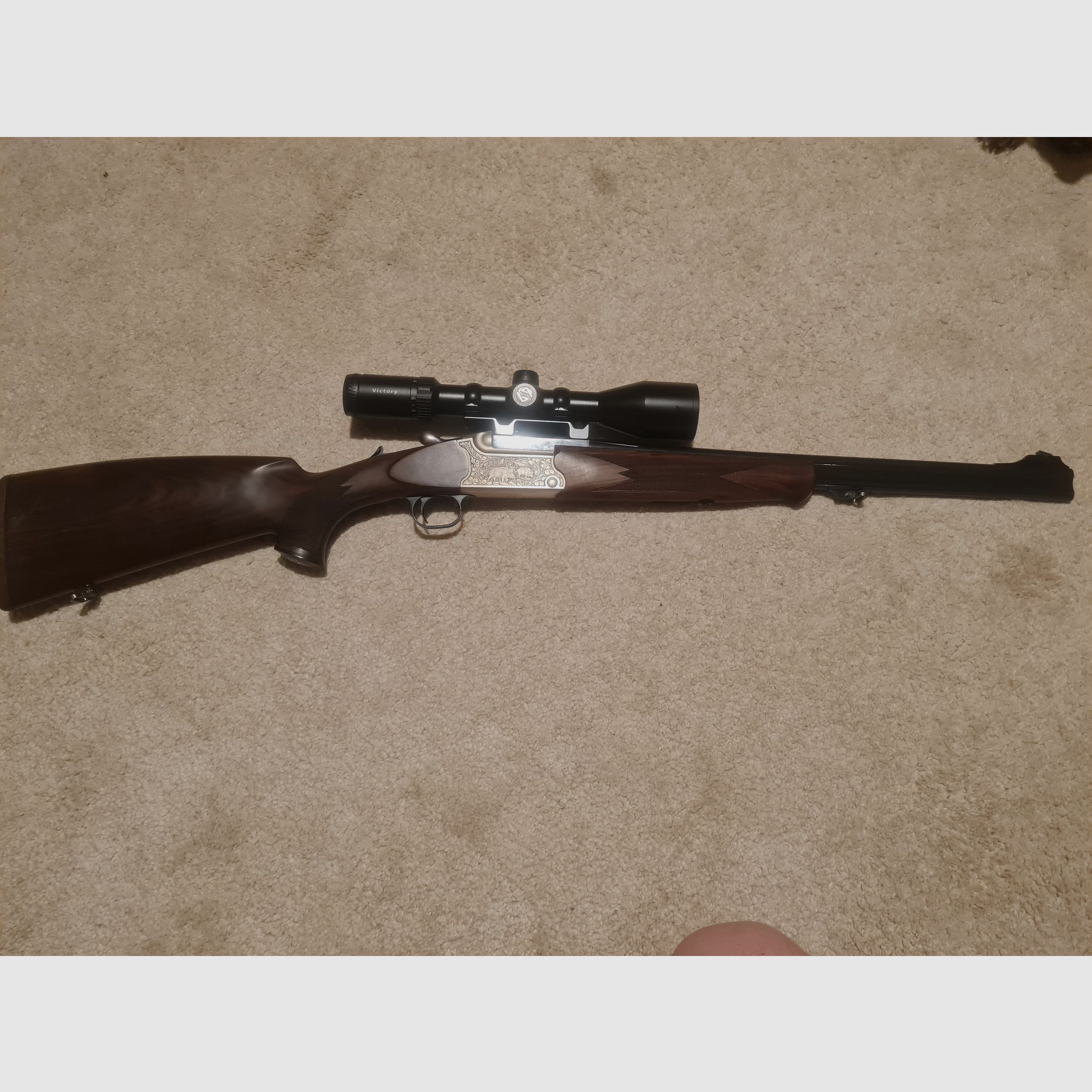 Bockbüchse Heym 26B .30R Blaser