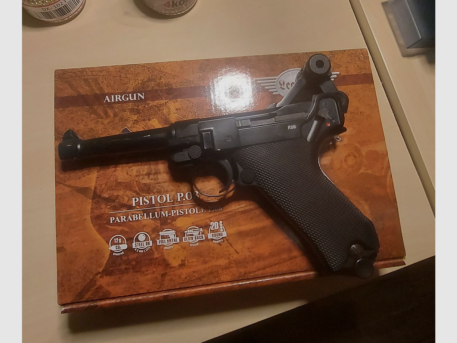 Umarex Legends P08 Blowback Luftpistole CO2