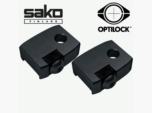 Sako 85 Optilock mounting bases version: Sako 85 (XS-SM), 75 (I-III) Short