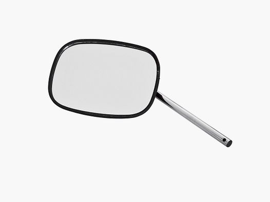 Flat mirror head