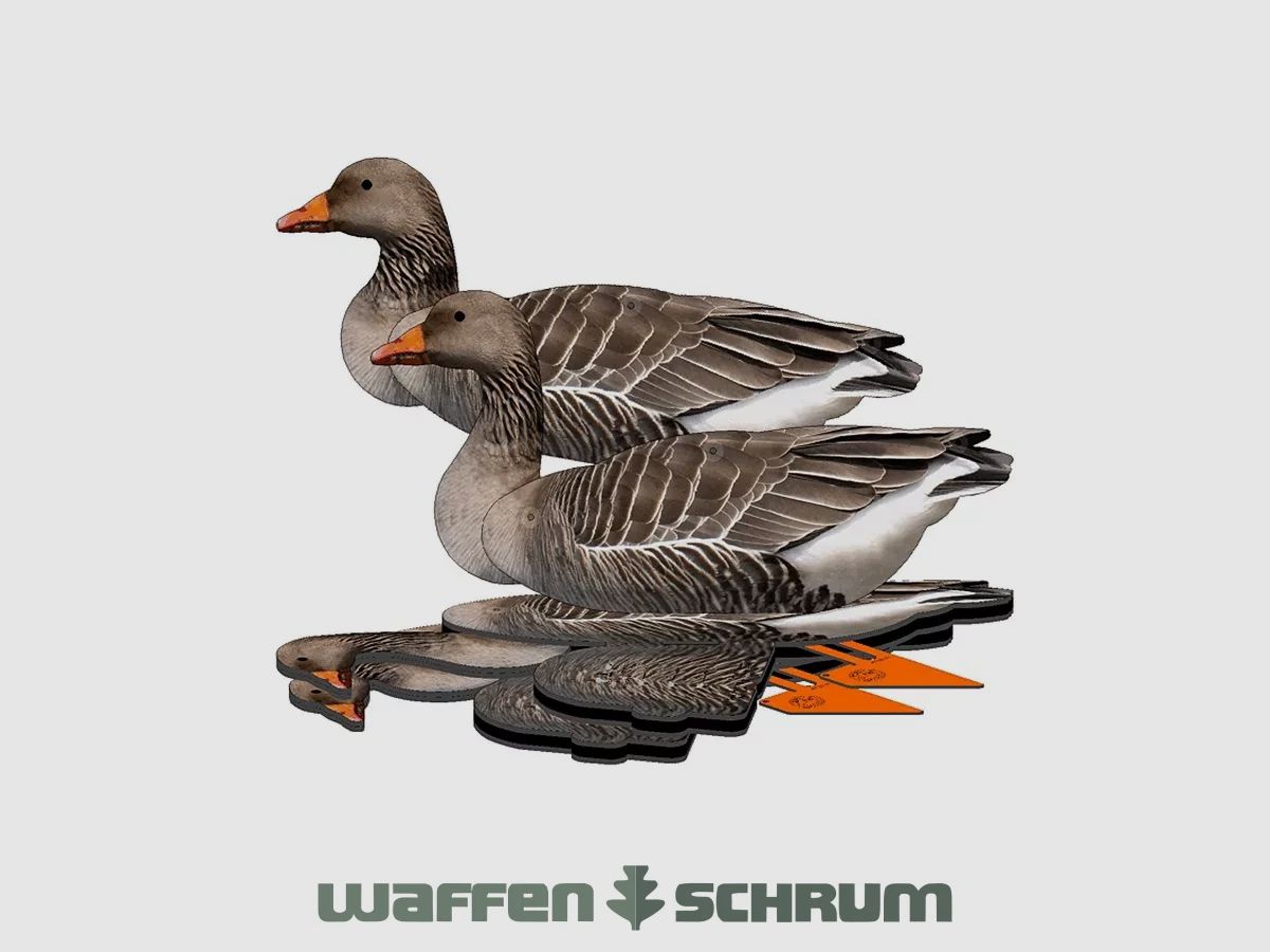 National Rifle Association FUD Lockvögel Graugans 6er Pack