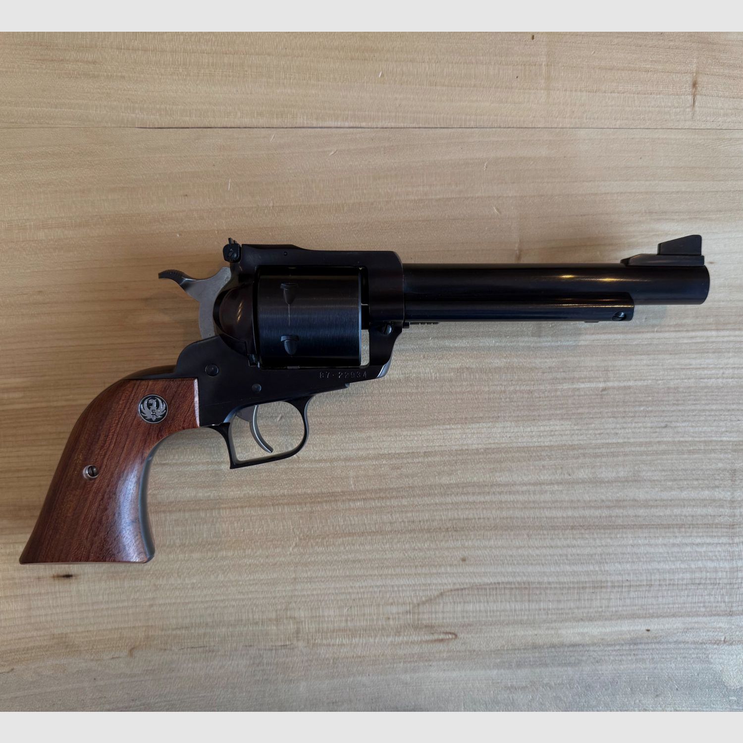 Western-Revolver: Ruger Super Blackhawk Kal. 44 Mag. - sehr guter Zustand!