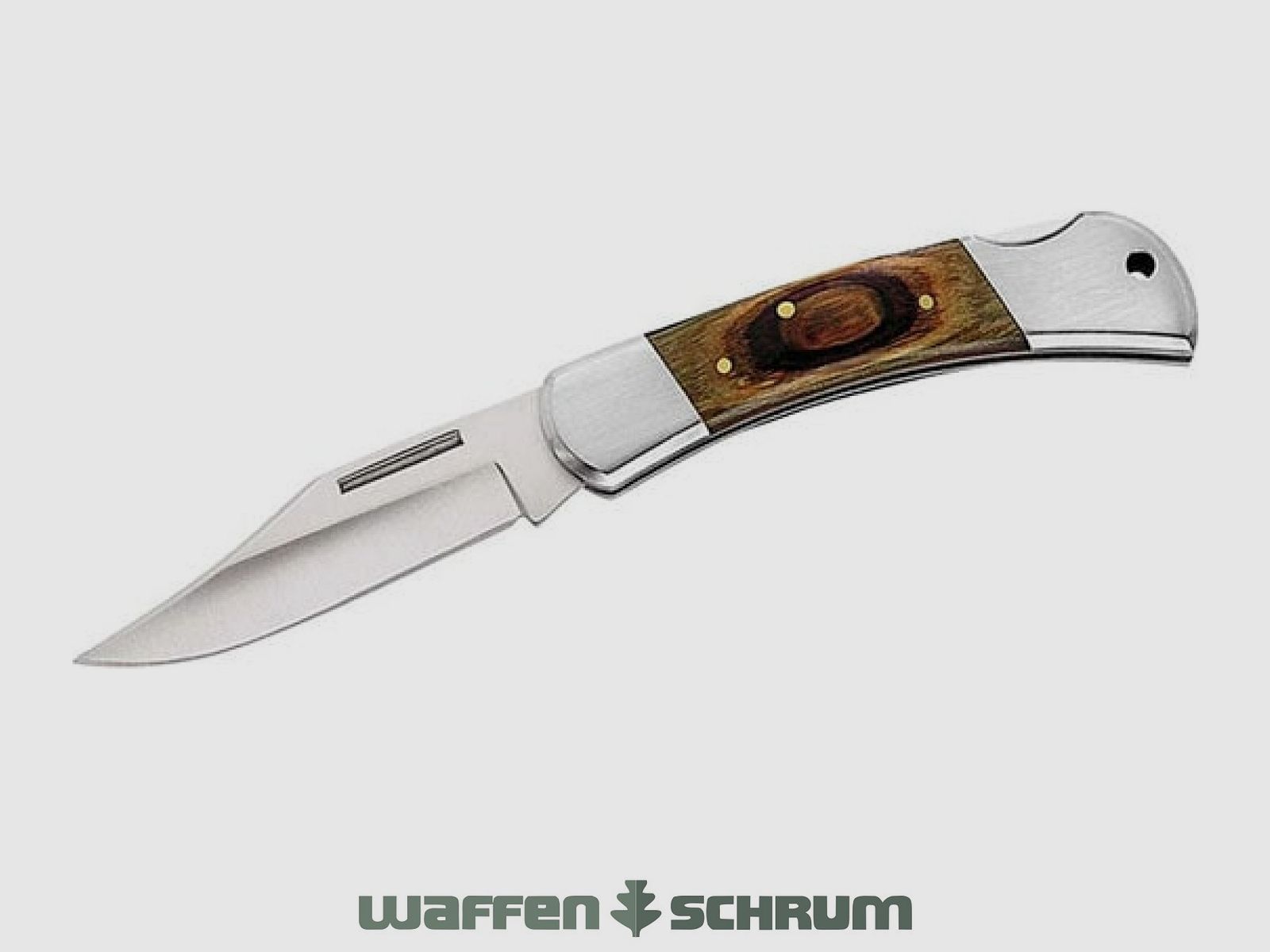 Herbertz pocket knife AISI 420 pakkawood, handle length 9cm