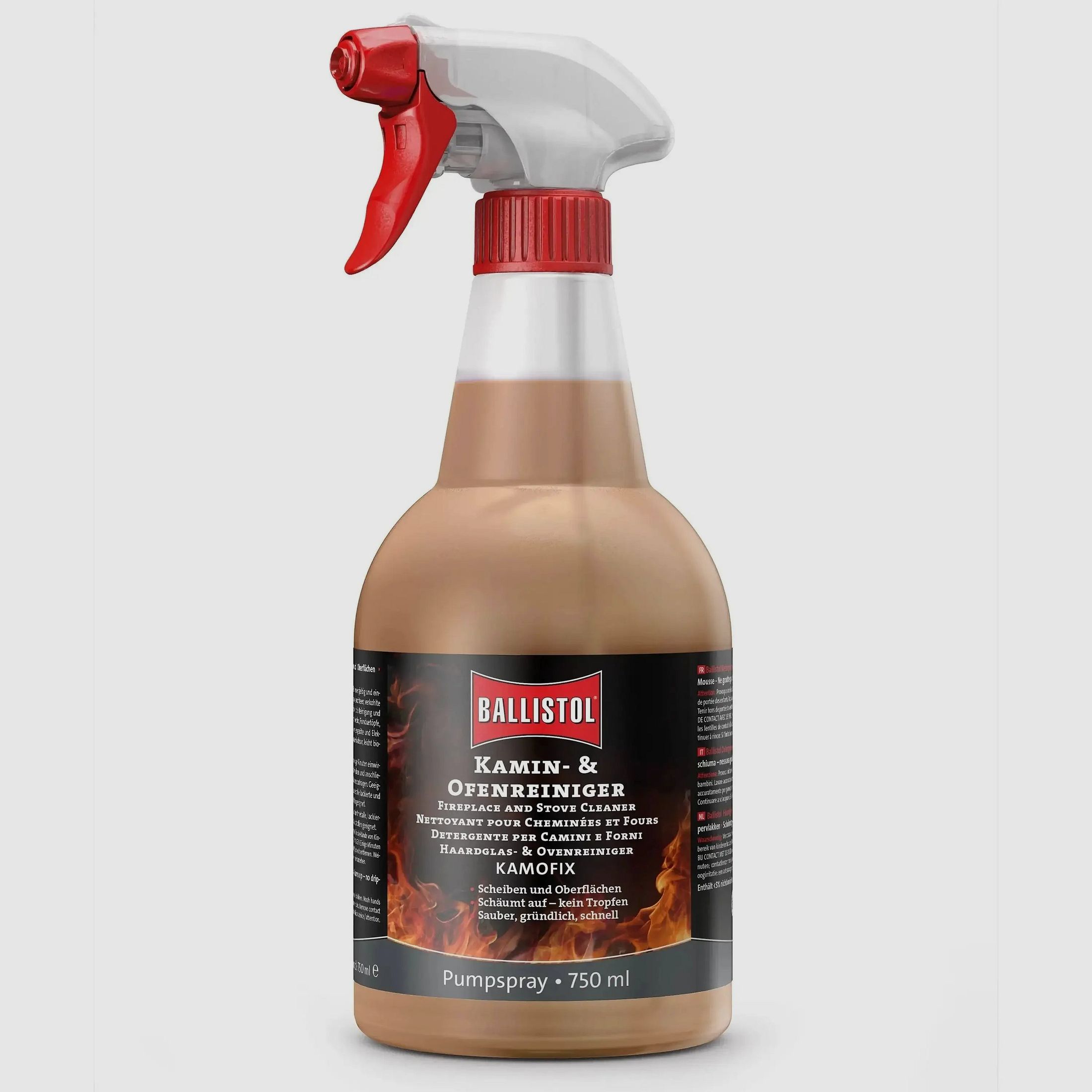 Ballistol Kamofix Limpiador de chimeneas y parrillas 750 ml