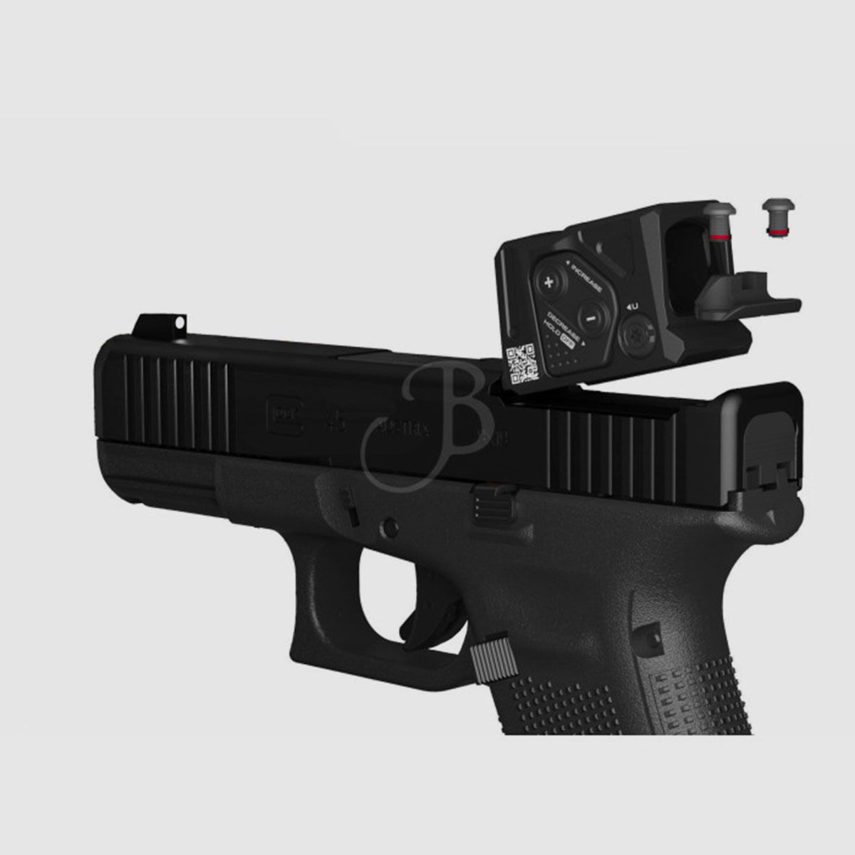 PISTOOL – GLOCK MOD. 19 9 LUGER A-CUT COA COMBO FS MOS, afbeelding 4 van 4