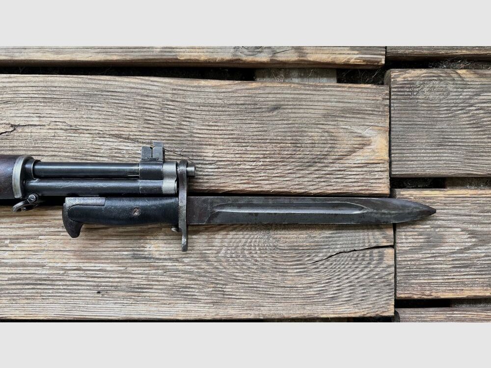 Garand Mod. US - M1 Juni 1942 Originalzustand mit Bajonette US 65 .30-06Spring