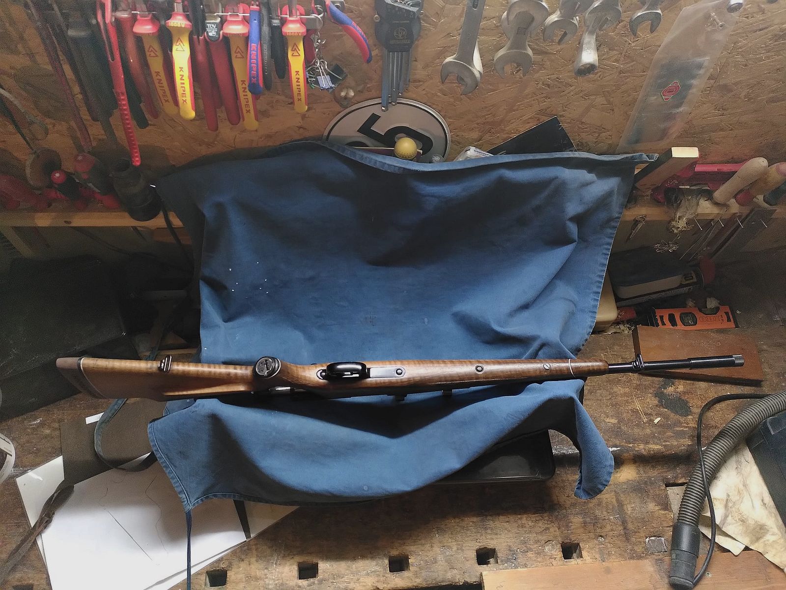 Mauser 66, 7x64, Flintenabzug und Gewinde