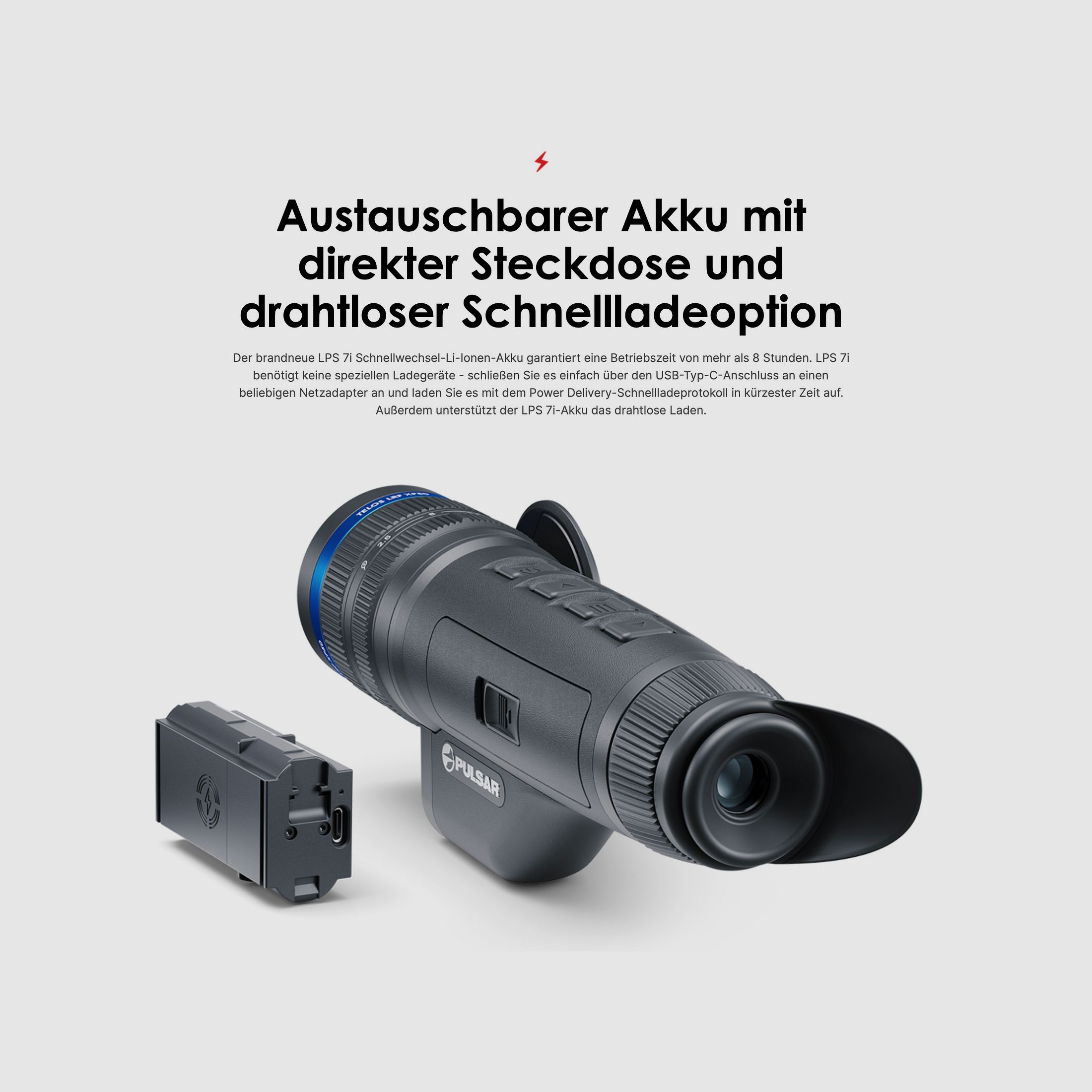 Pulsar 77516 warmtebeeldcamera Telos XL50 1024x768 @ 12 µm (NETD <40 mK)