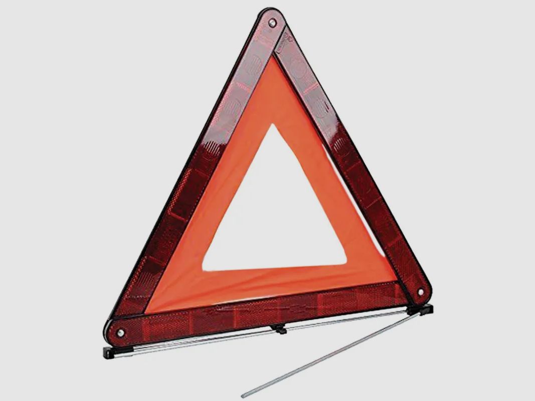 Triángulo de Señalización Estándar para Vehículos - Seguridad Vial, imagen 1 de 2