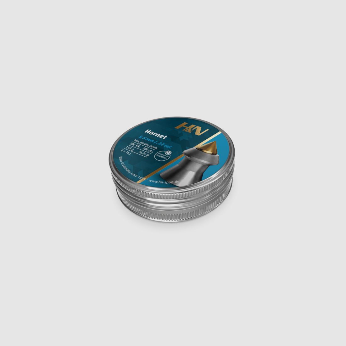 H&N – DIABOLO HORNET Luchtgeweer Kogels, afbeelding 3 van 3