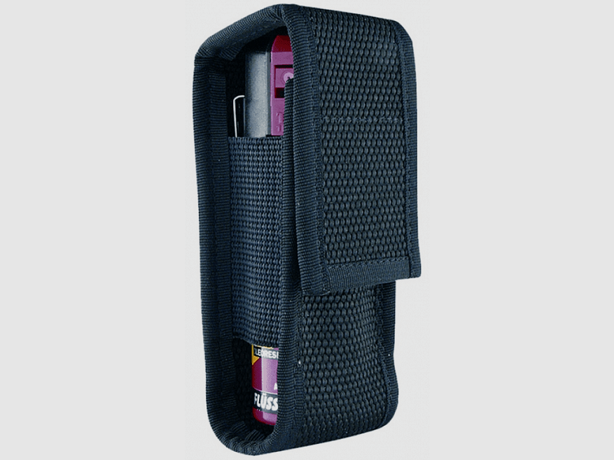Cordura Professional Holster 63ml can including metal clip