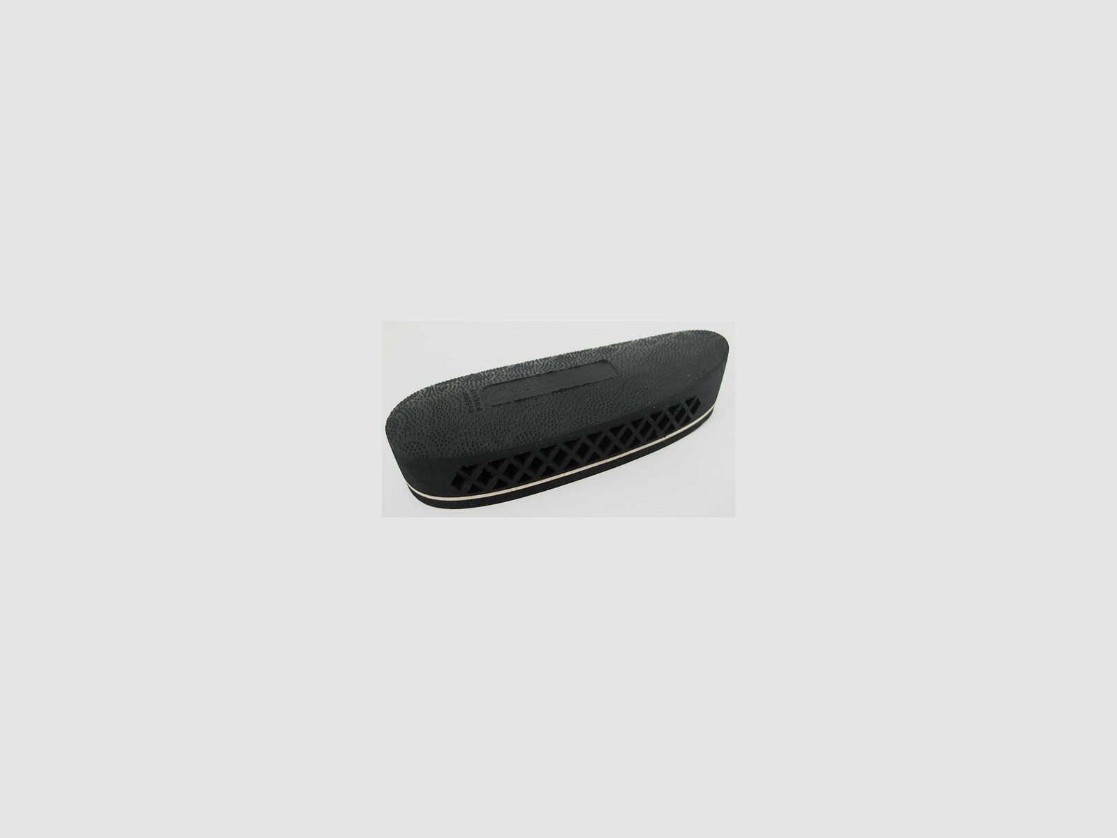 PACHMAYR PLATINE EN CAOUTCHOUC F 325 MEDIUM 137X49 28MM VENTILÉ NOIR, image 3 sur 3