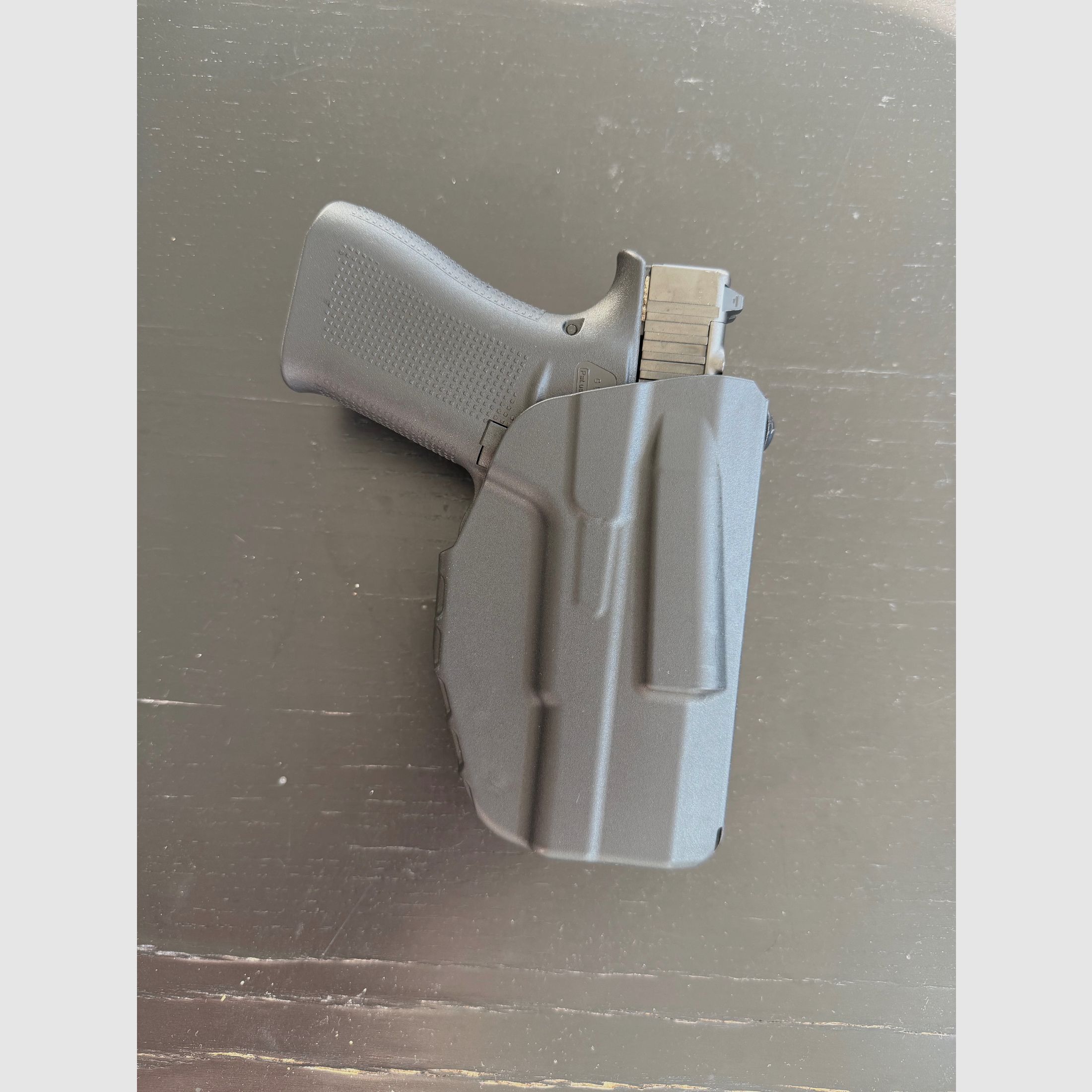 Glock 43X MOS Pistole– Kal. 9 mm Luger – inkl. Safariland 7371 (7TS ALS) Paddleholster