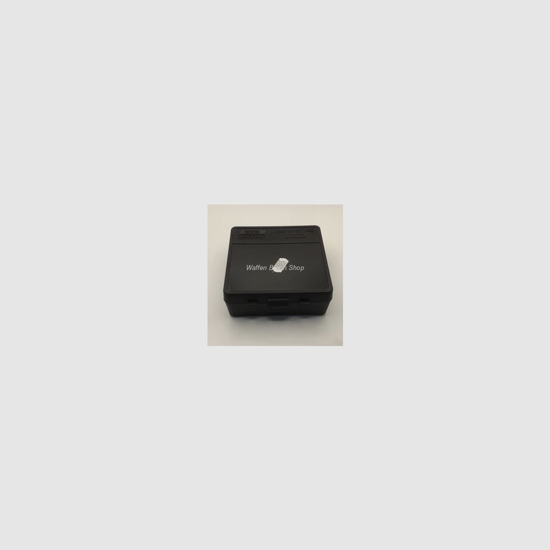 MTM Munitionsbox mit Klappdeckel 100RDS .38/.357 Schwarz