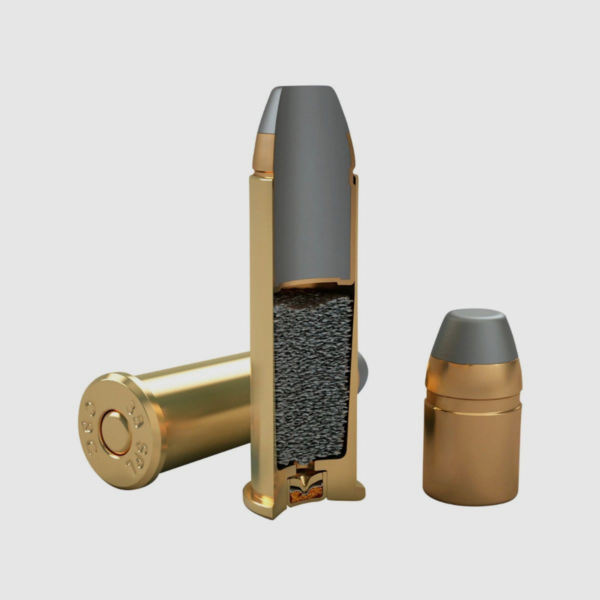 .38 Spec. Magtech SJSP Flat 158gr/10,2g (38C), image 3 sur 3