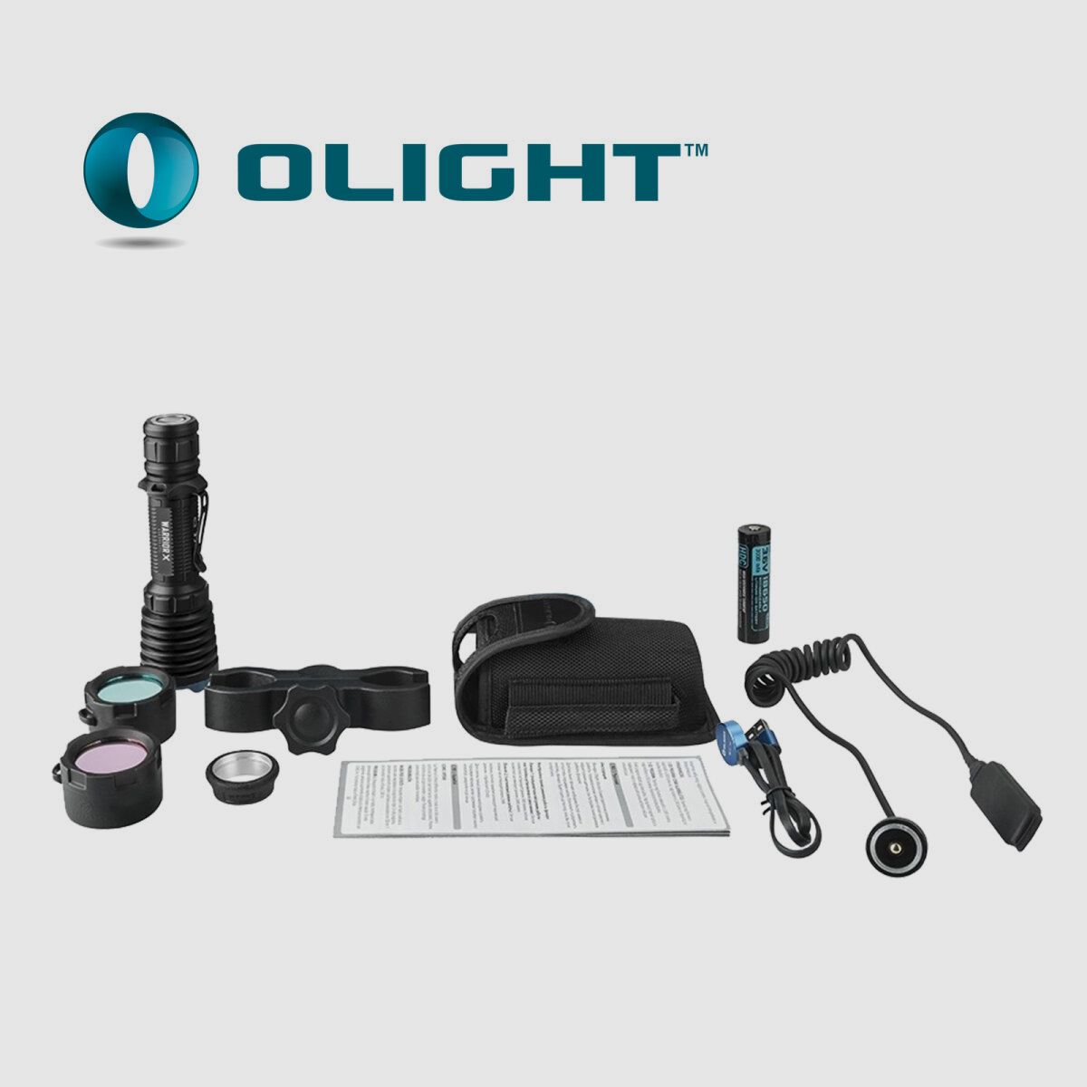 Olight Warrior X Jagd-Set