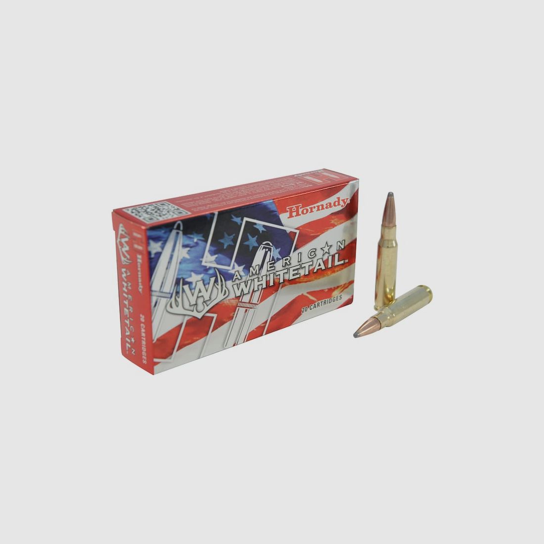 Hornady American Whitetail .308 Win. 165GR JSP 20 Patronen