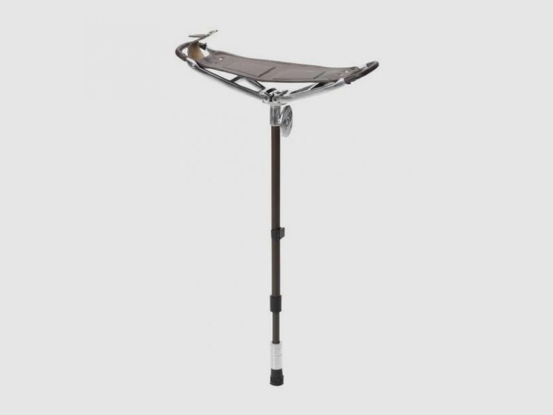 Silla Fritzmann con asiento plegable de cuero