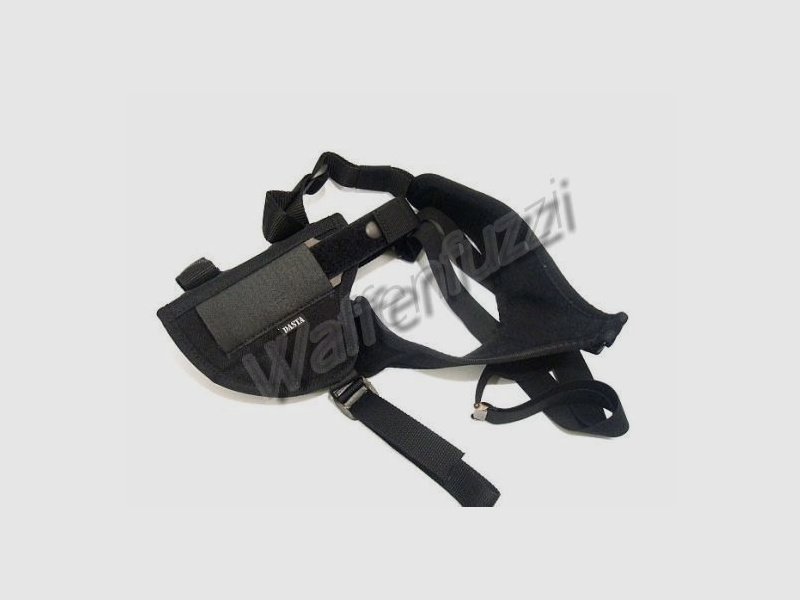 Shoulder holster for large-caliber pistols